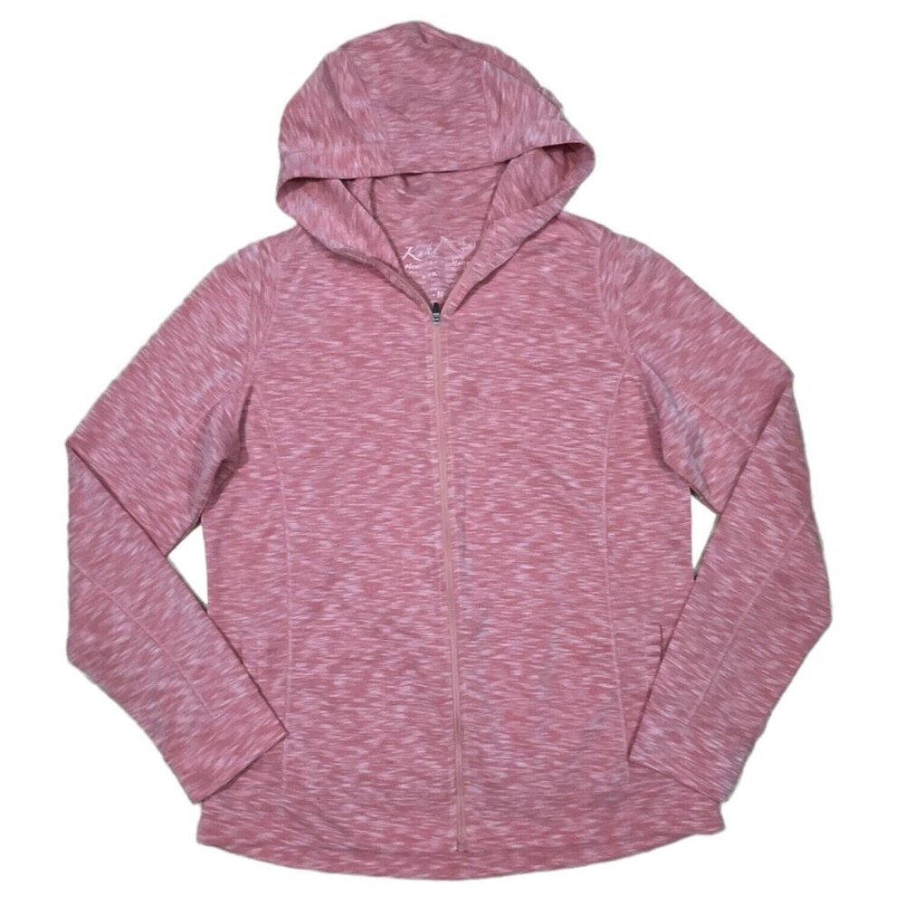 KUHL jacket womens size MEDIUM heathered pink Full Zip
